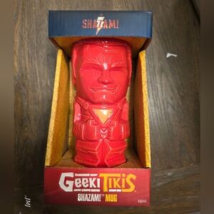 Shazam! Ceramic Tiki Mug - Red